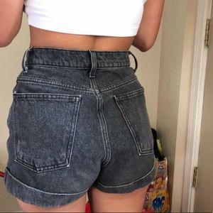 American Apparel High Waisted Shorts